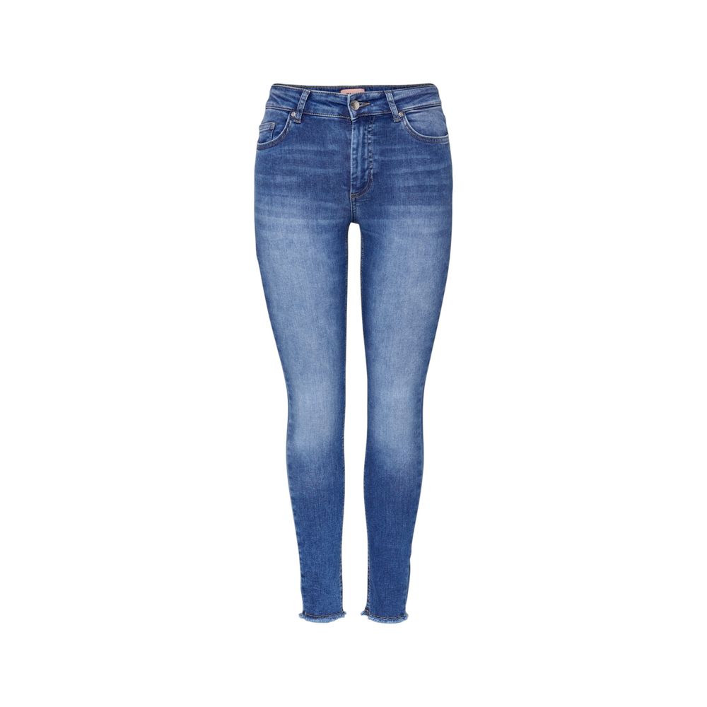Only Blue Cotton Skinny Jeans