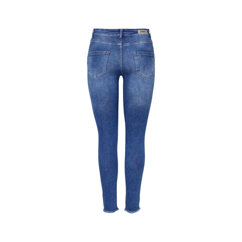 Only Blue Cotton Skinny Jeans