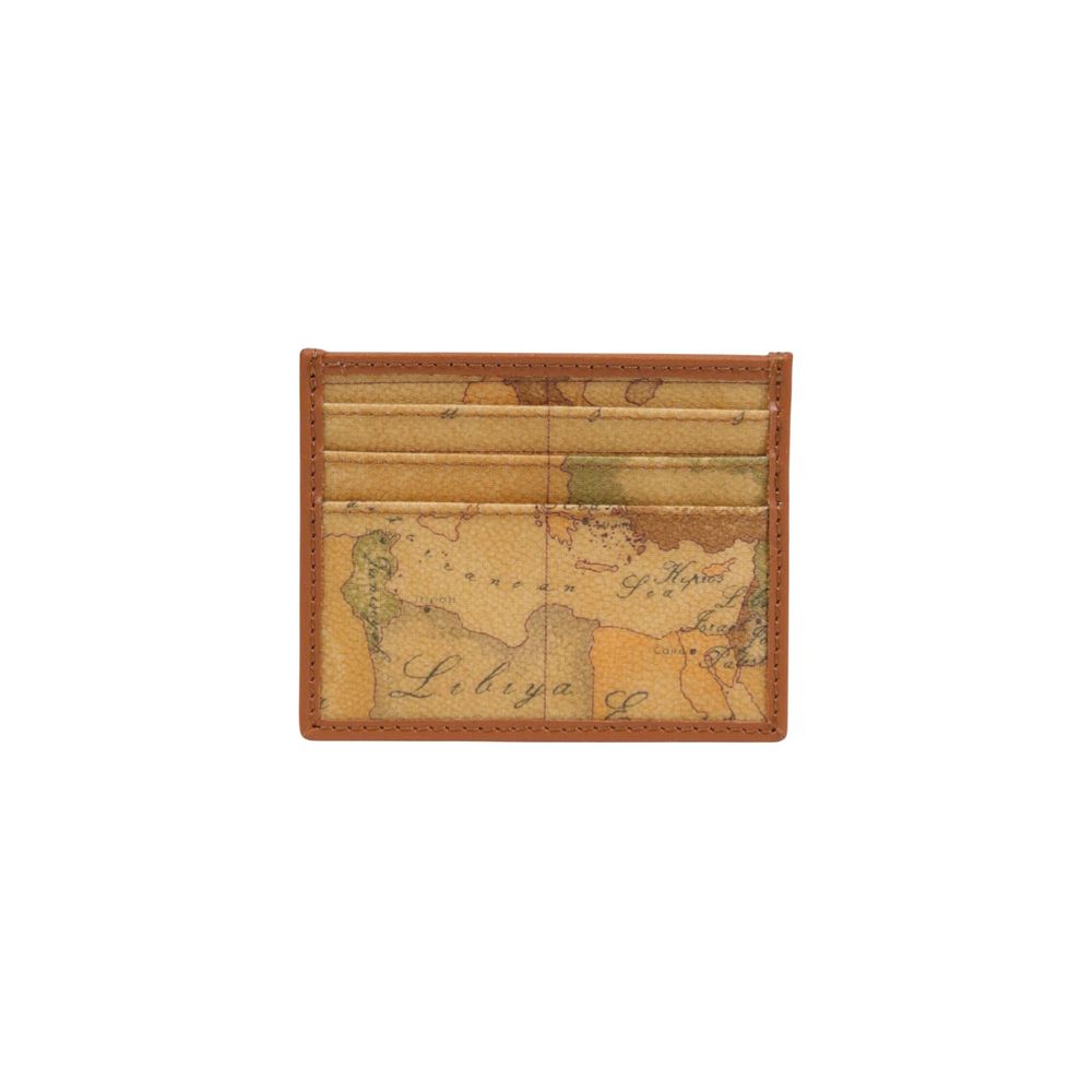 Alviero Martini Prima Classe Beige Polyethylene Cardholder