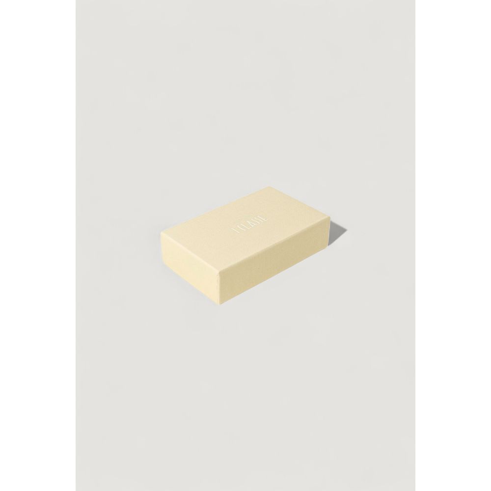 Alviero Martini Prima Classe Beige Leather Keychain