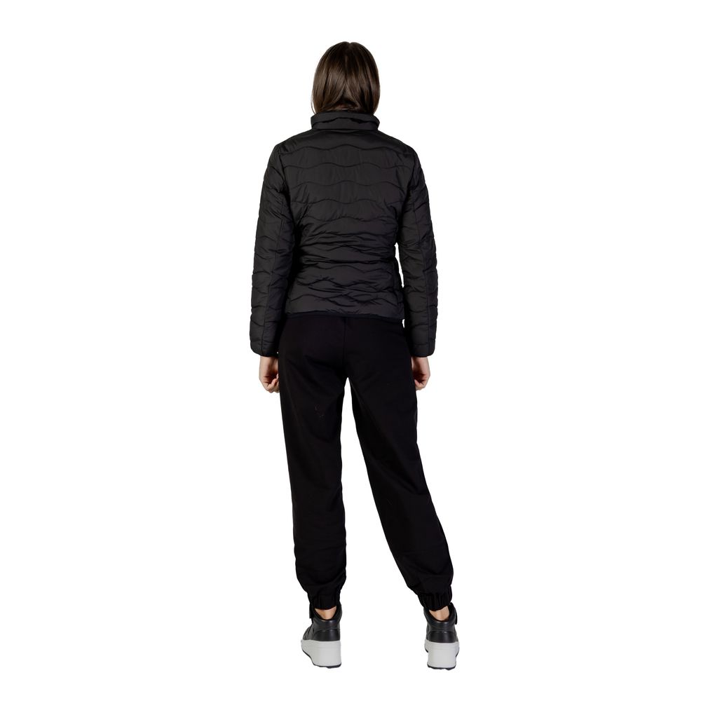 EA7 Emporio Armani Black Polyester Bomber