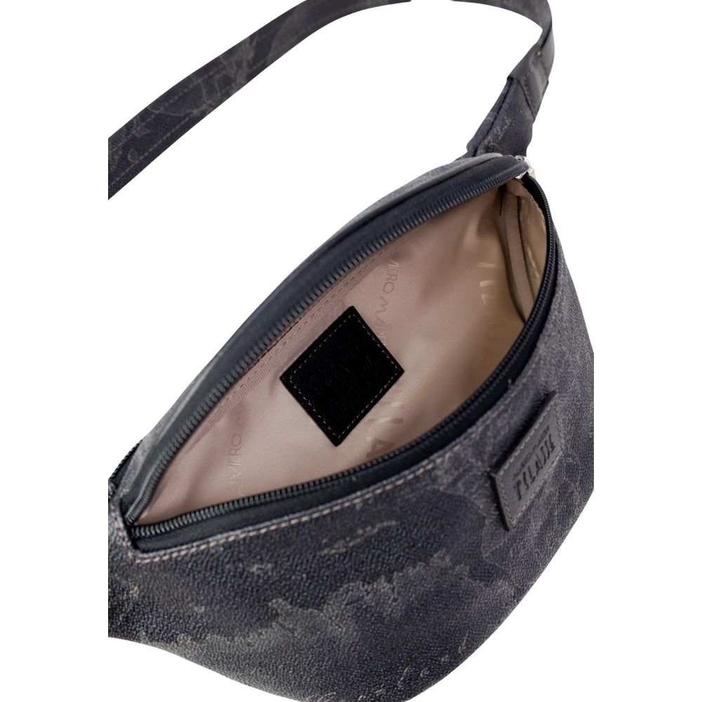 Alviero Martini Prima Classe Black Polyester Belt Bag