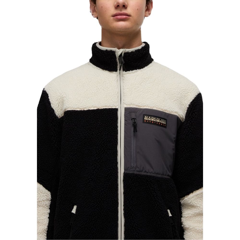 Napapijri Bicolor Polyester Sweatshirt