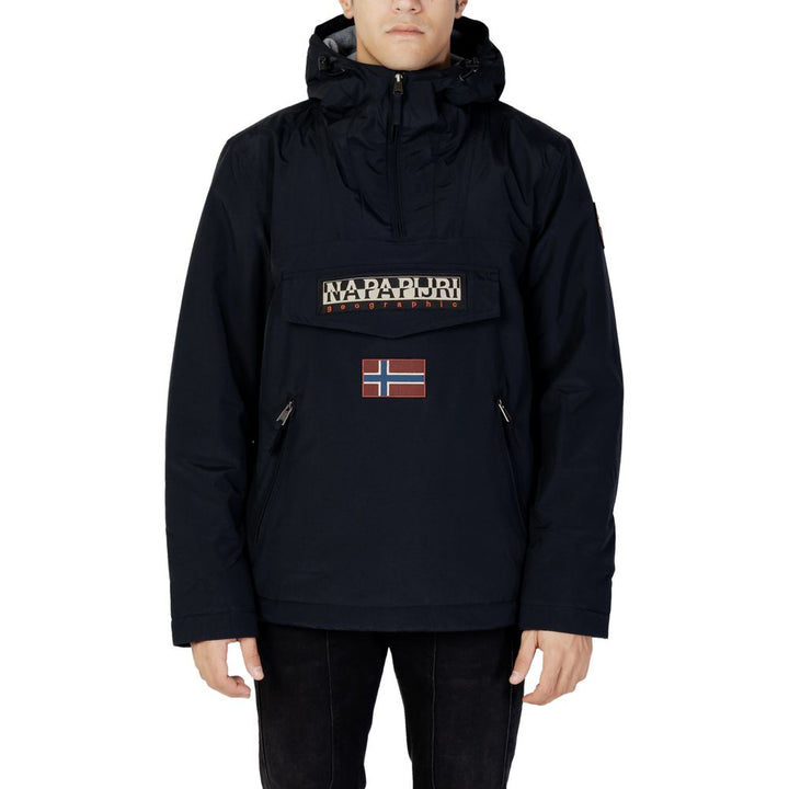 Napapijri Black Polyester Parka