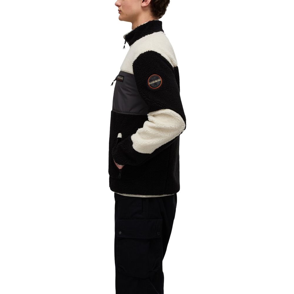 Napapijri Bicolor Polyester Sweatshirt