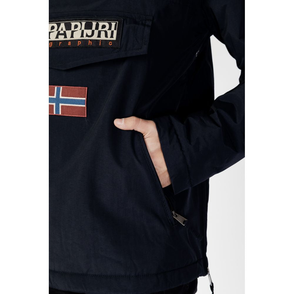 Napapijri Black Polyester Parka
