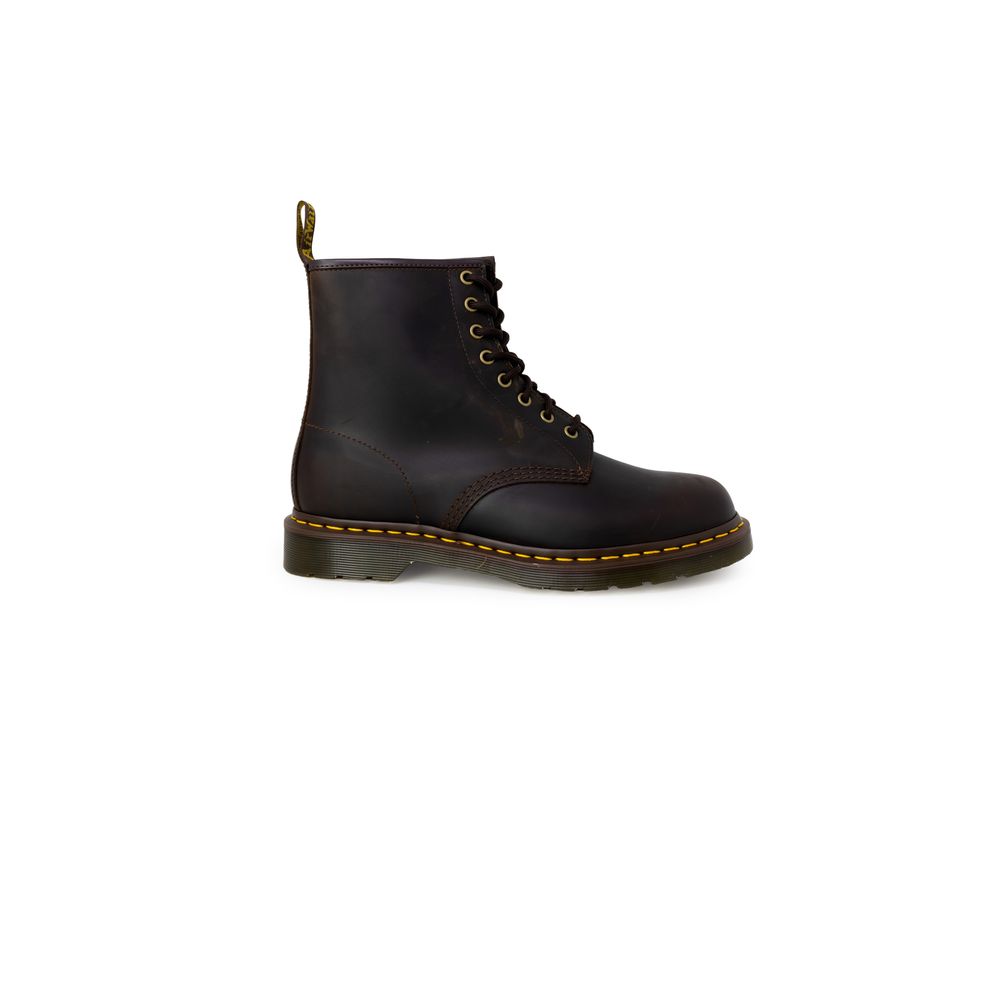 Dr. Martens Brown Leather Athletic Sneakers