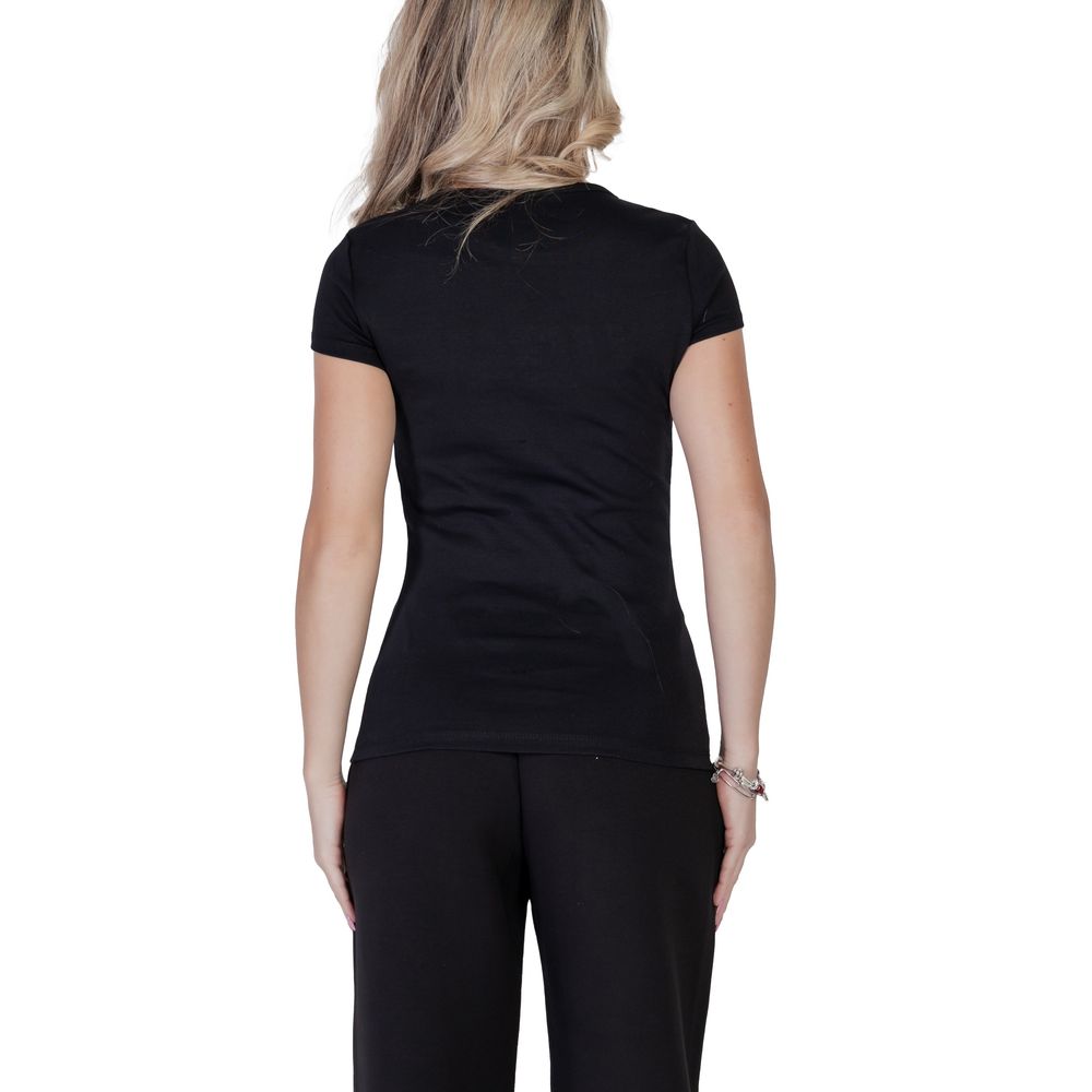Guess Active Black Cotton T-Shirt