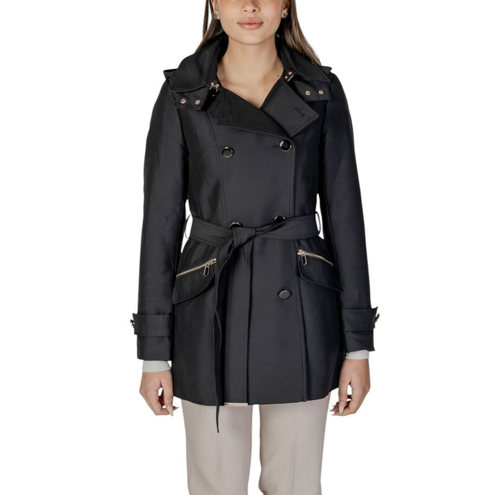 Morgan De Toi Black Polyester Parka