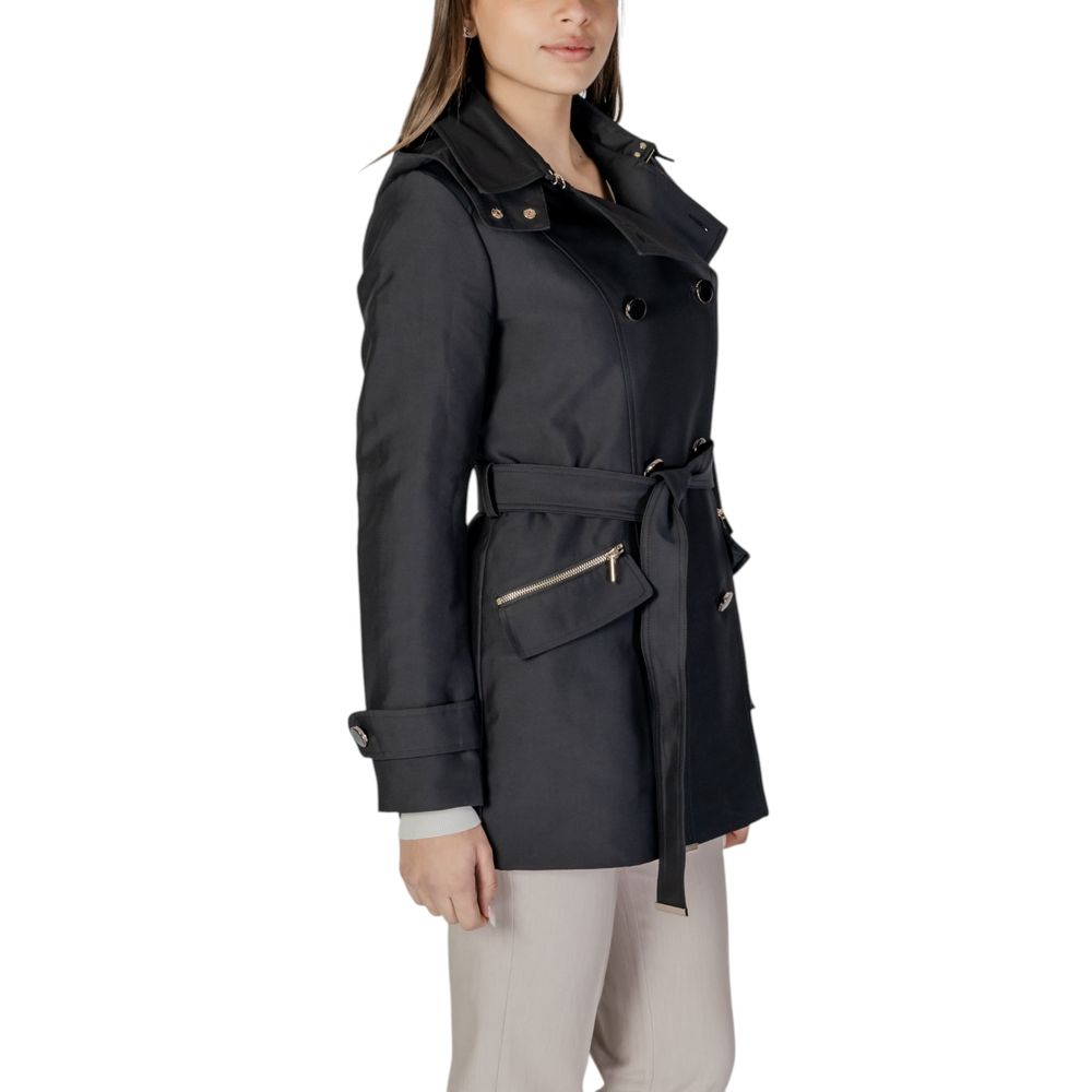 Morgan De Toi Black Polyester Parka