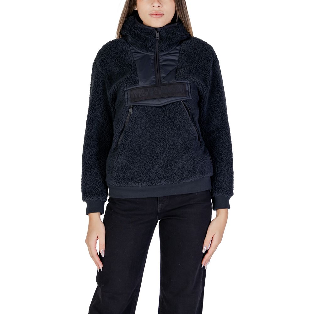 Napapijri Black Polyester Shell Jacket