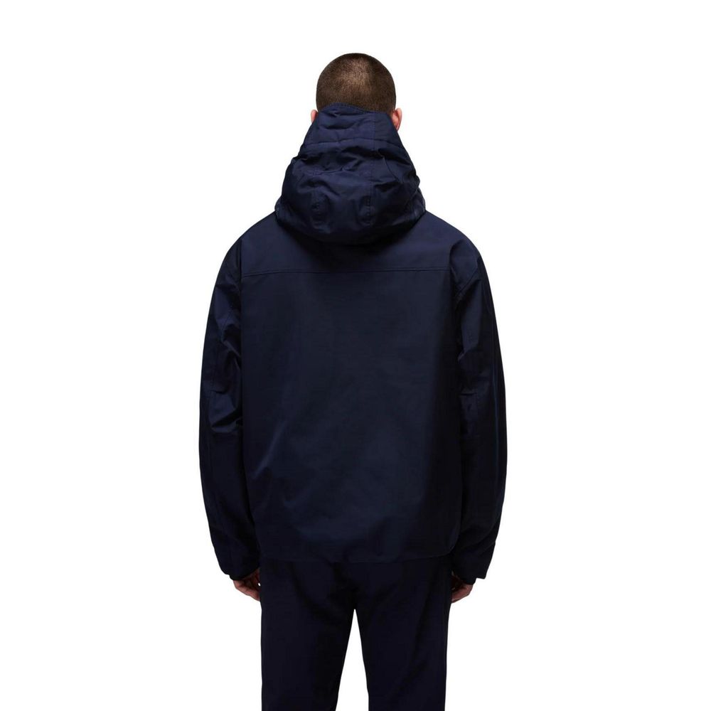 Napapijri Blue Polyester Rain Coat