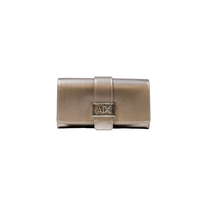 Armani Exchange Gray Polyester Handbag
