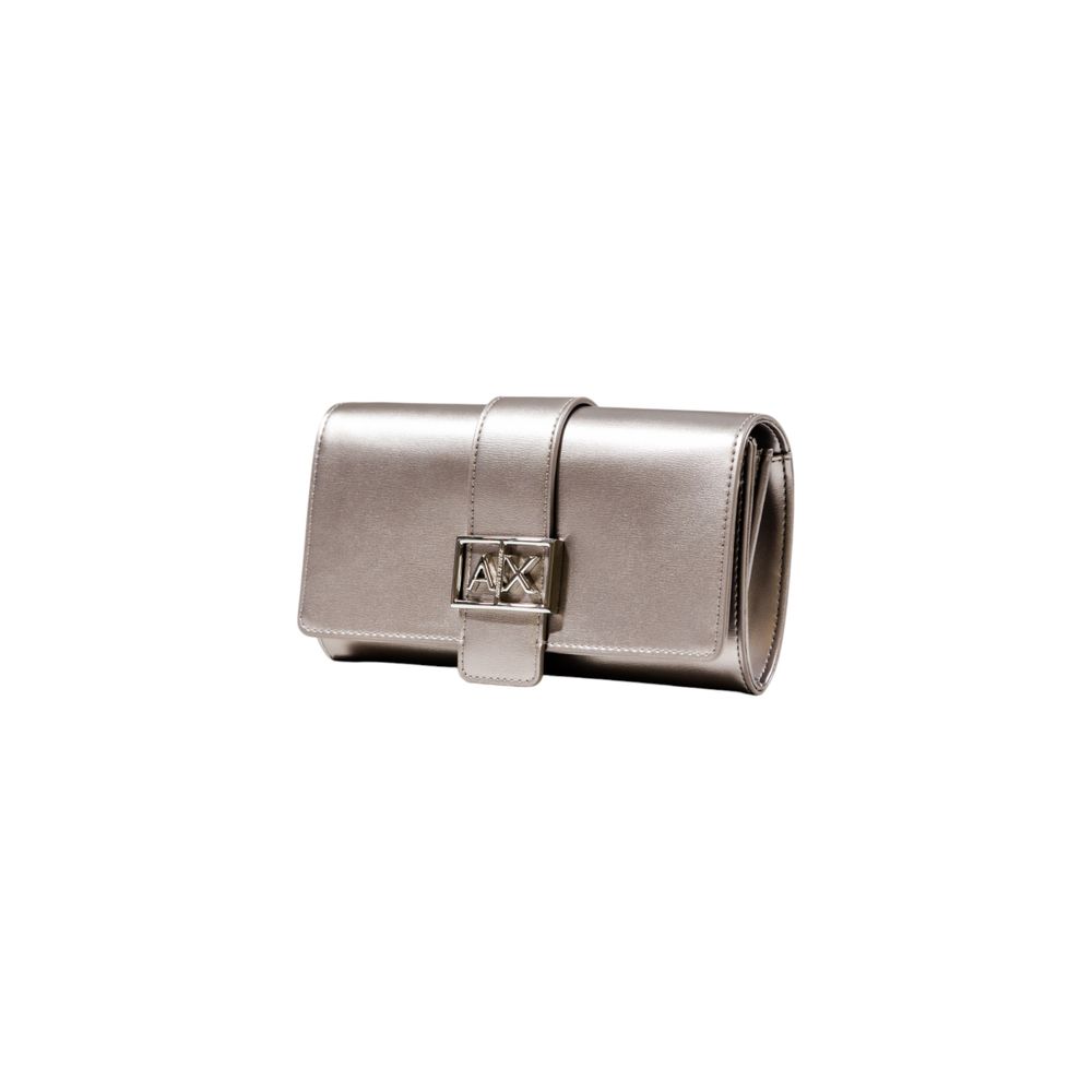 Armani Exchange Gray Polyester Handbag