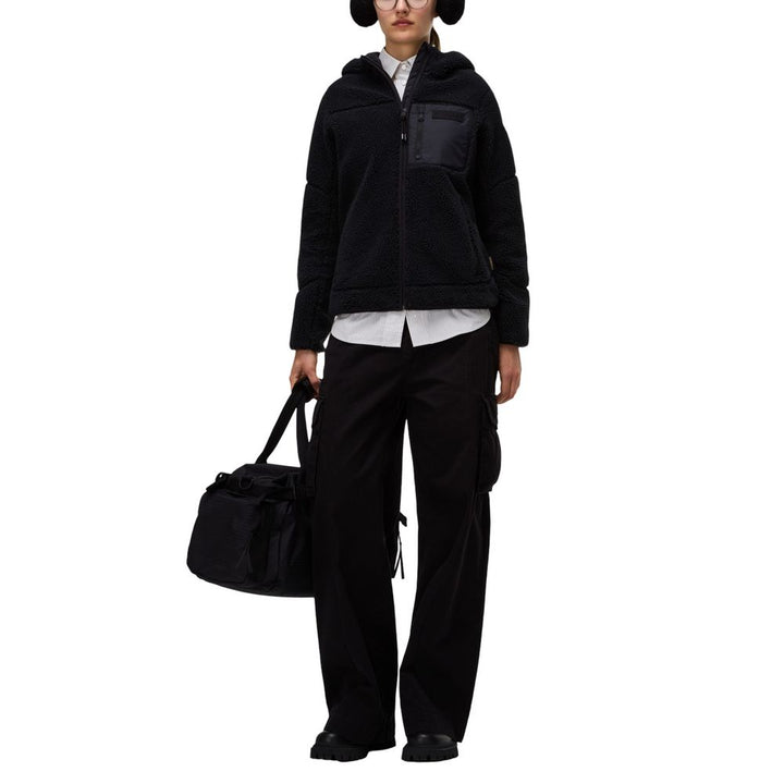 Napapijri Black Recycled Polyester Hoodie