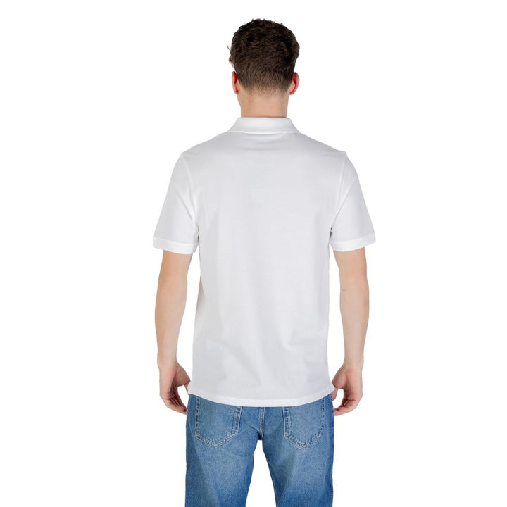 Lyle & Scott White Cotton Polo Shirt