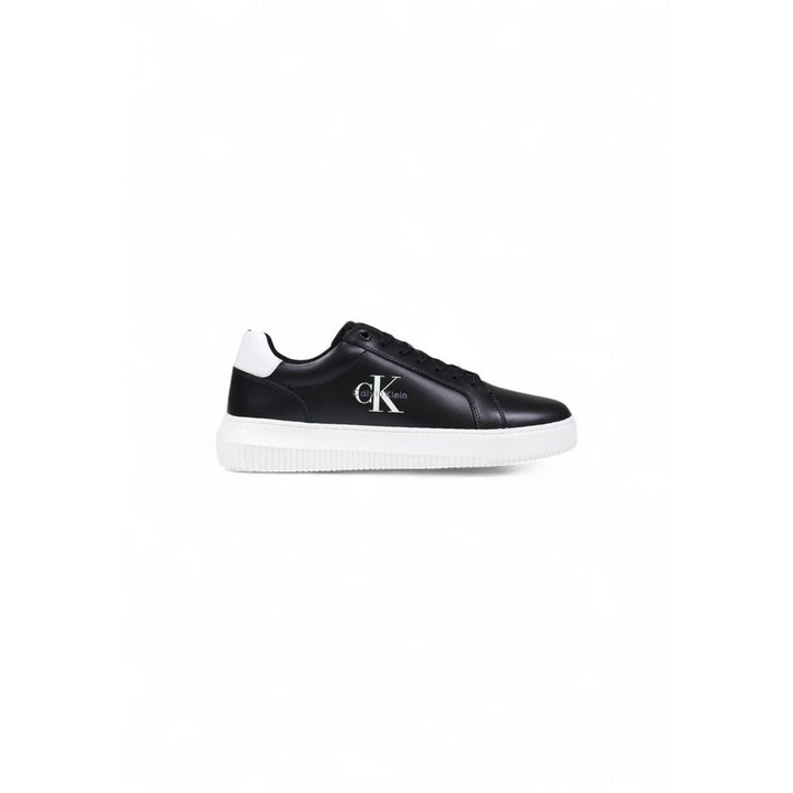 Calvin Klein Jeans Black Leather Chunky Sneakers