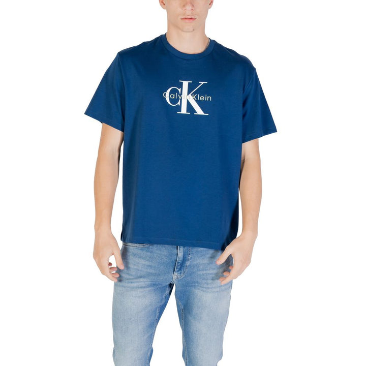Calvin Klein Jeans Blue Cotton Sportswear