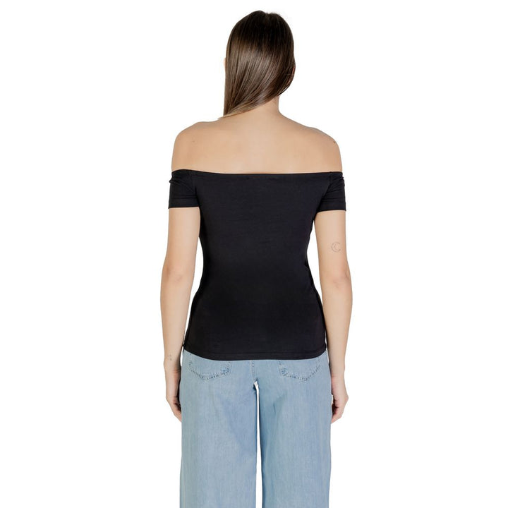 Calvin Klein Jeans Black Cotton T-Shirt