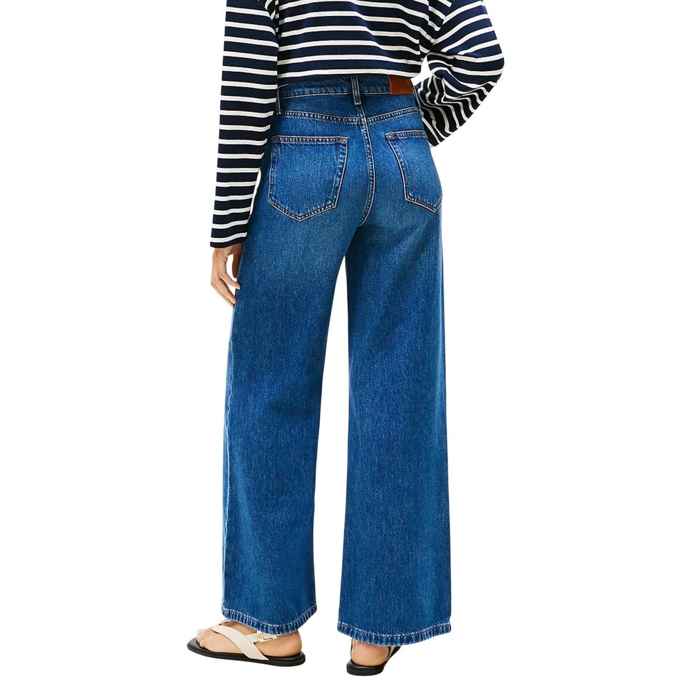 Tommy Hilfiger Blue Recycled Cotton Relaxed Fit Jeans