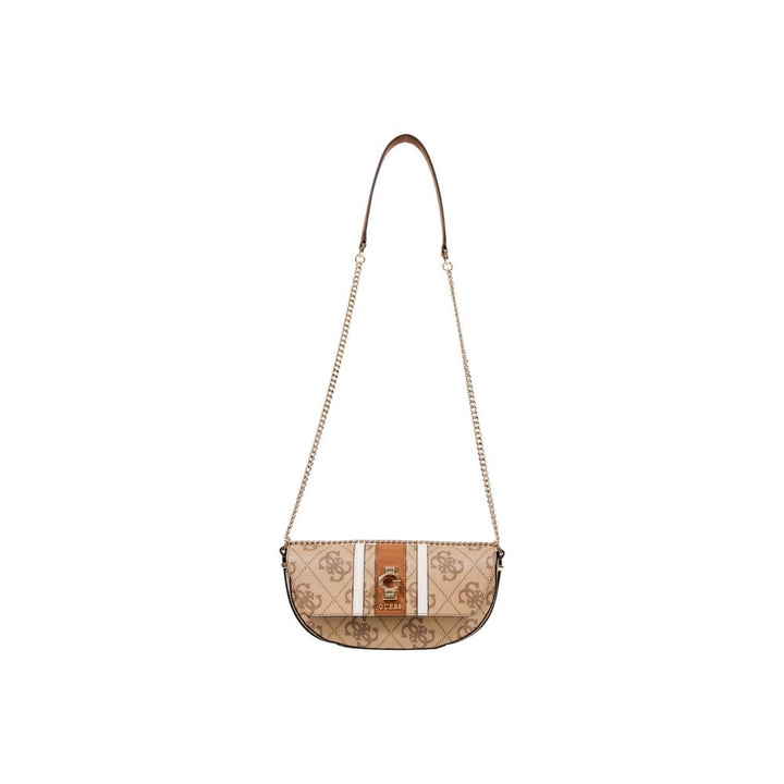 Guess White Polyethylene Belt Bag