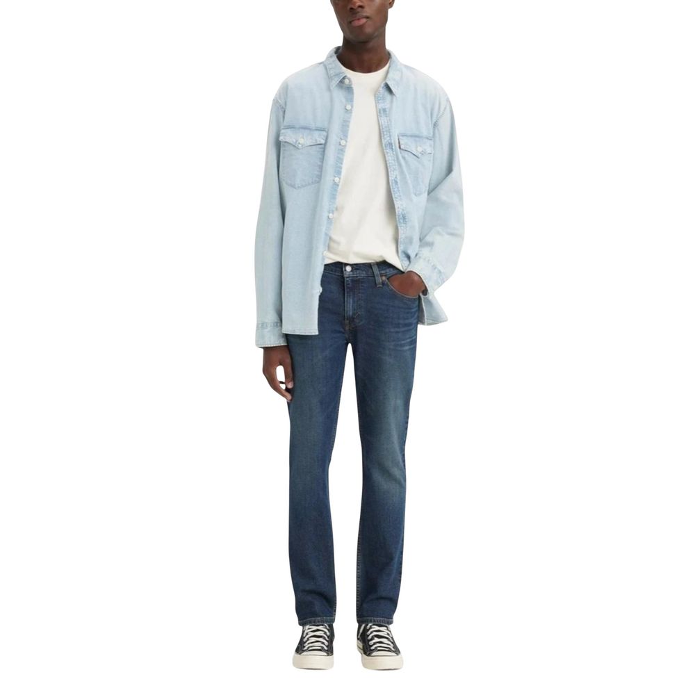 Levi's Blue Cotton Skinny Jeans