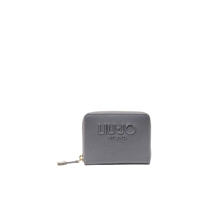 Liu Jo Gray Polyethylene Wallet