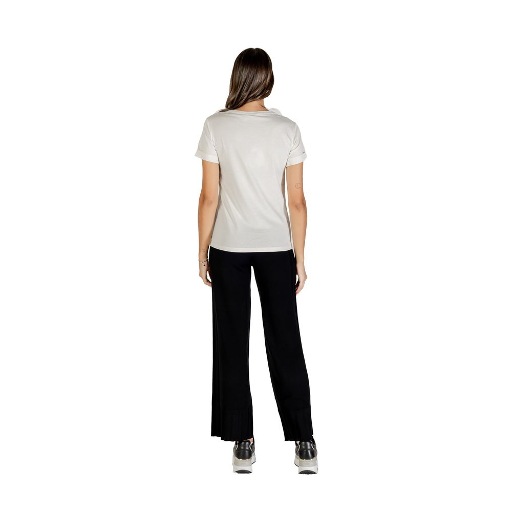 Liu Jo White Cotton T-Shirt