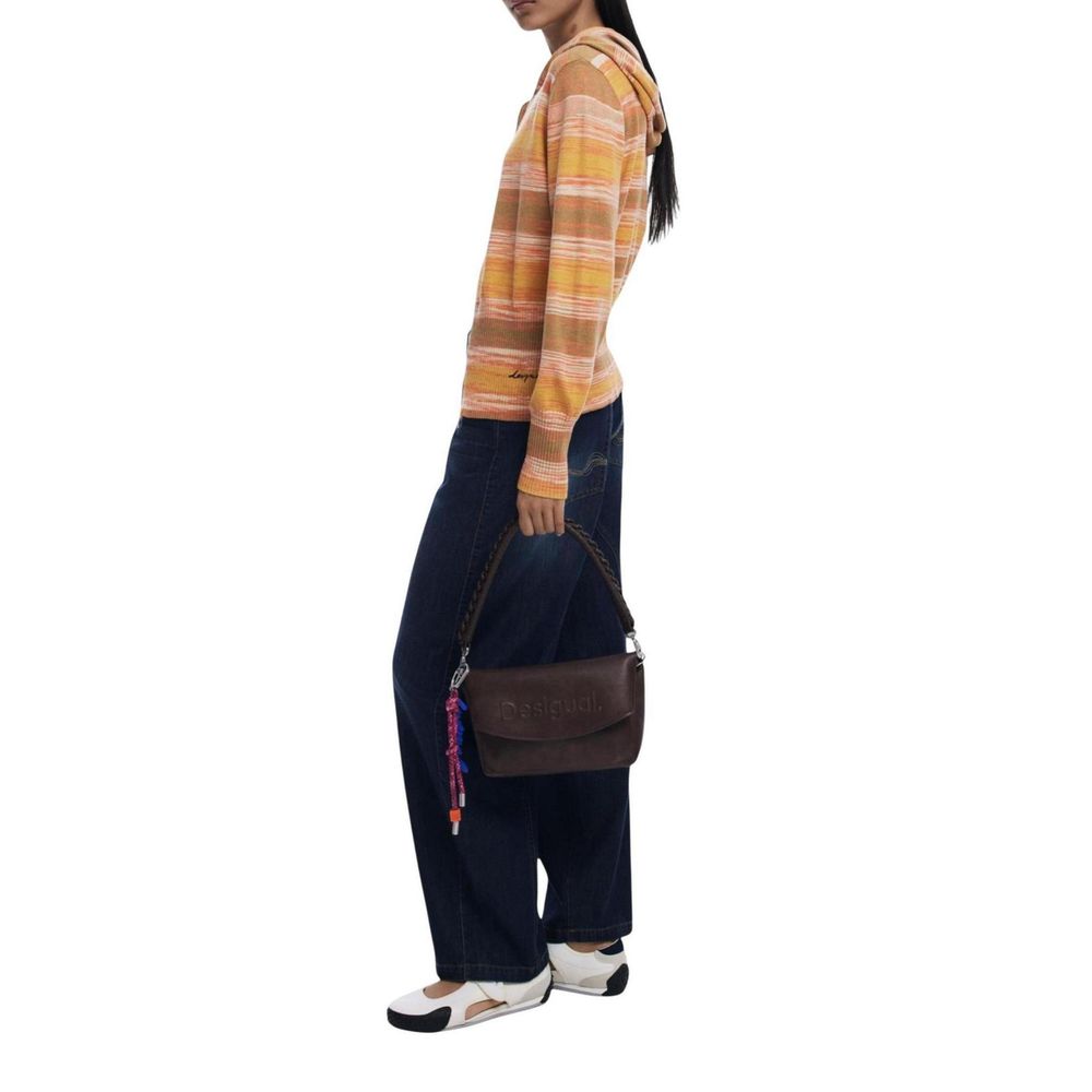 Desigual Brown Polyethylene Handbag