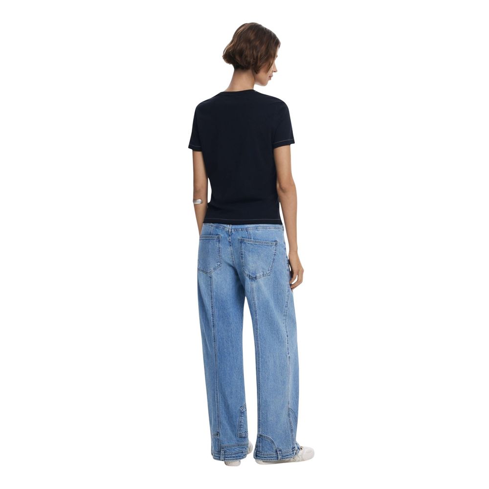 Desigual Black Cotton Sportswear