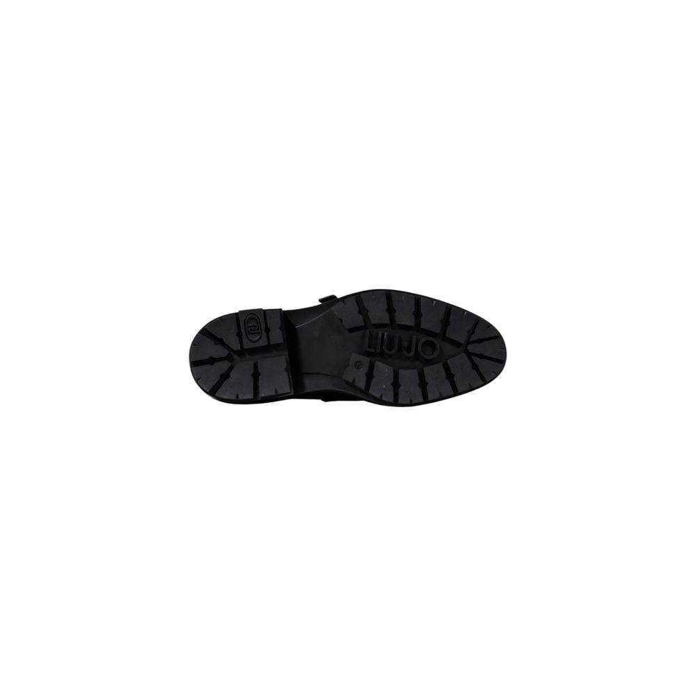 Liu Jo Black Artificial Leather Platform Pumps
