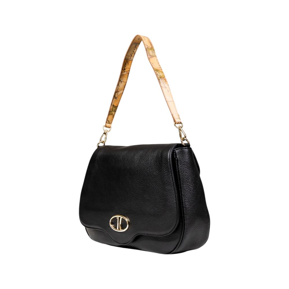 Alviero Martini Prima Classe Black Polyethylene Handbag