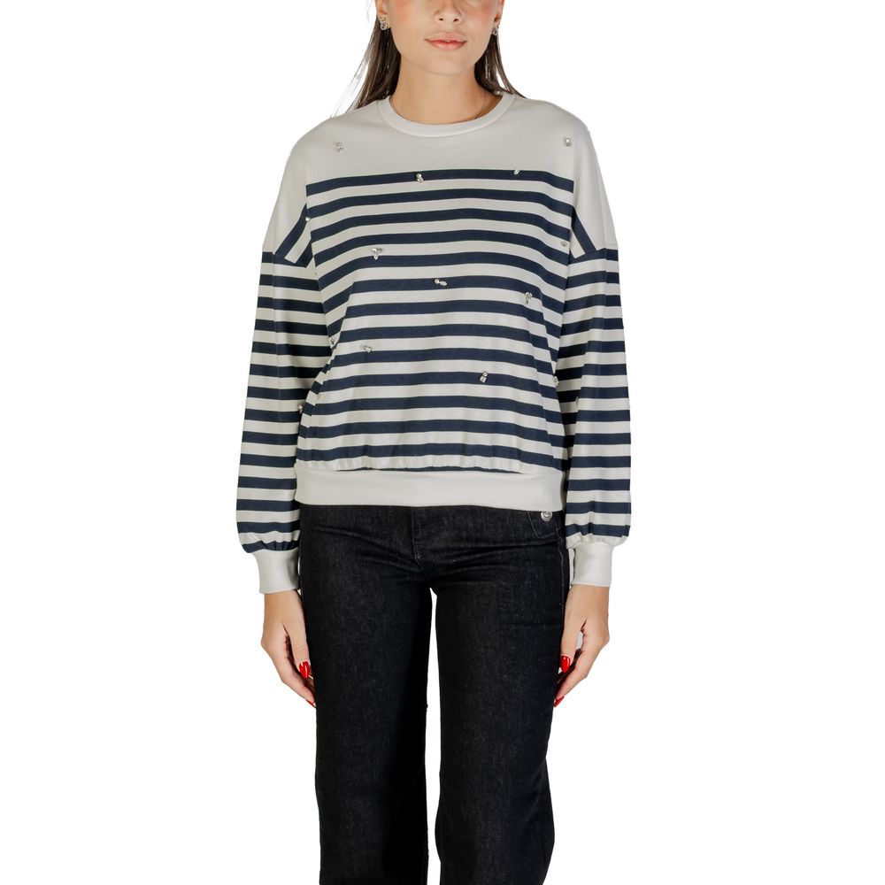 Only Blue Cotton Sweatshirt