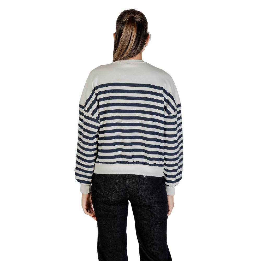 Only Blue Cotton Sweatshirt
