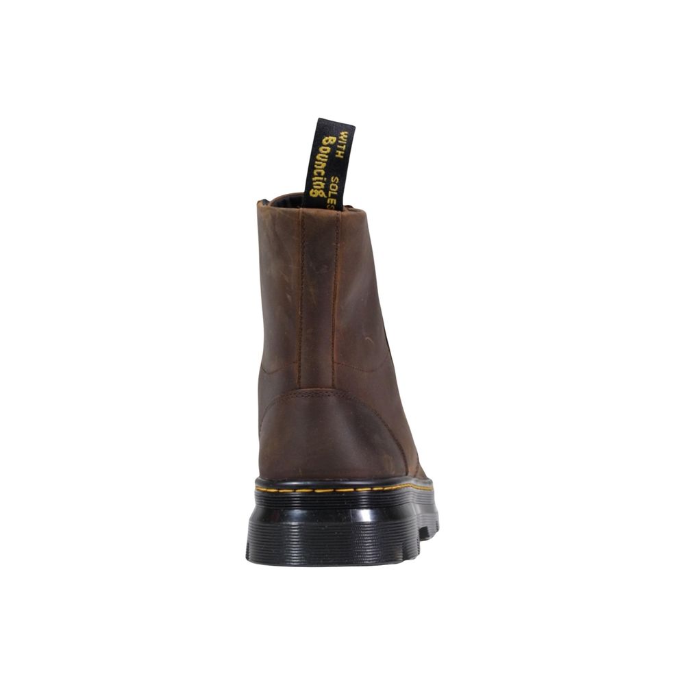 Dr. Martens Brown Leather Athletic Sneakers