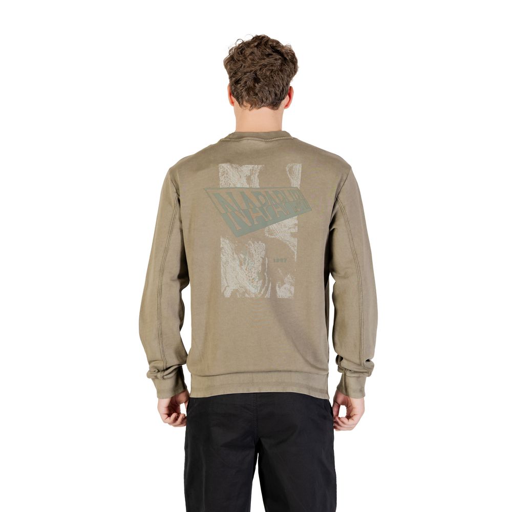 Napapijri Bicolor Cotton Sweatshirt