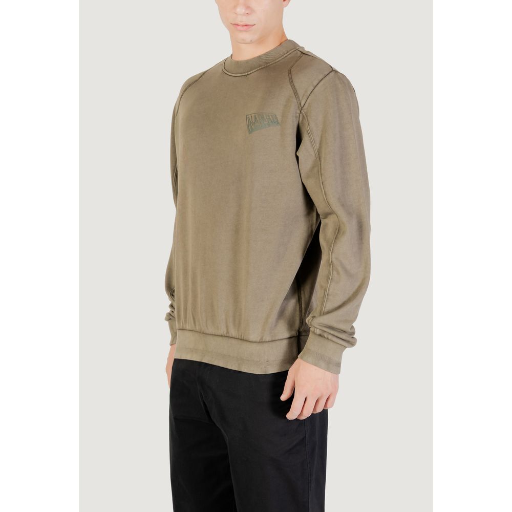 Napapijri Bicolor Cotton Sweatshirt
