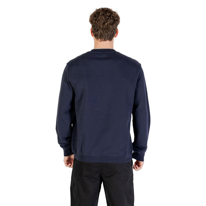 Napapijri Blue Cotton Sweatshirt
