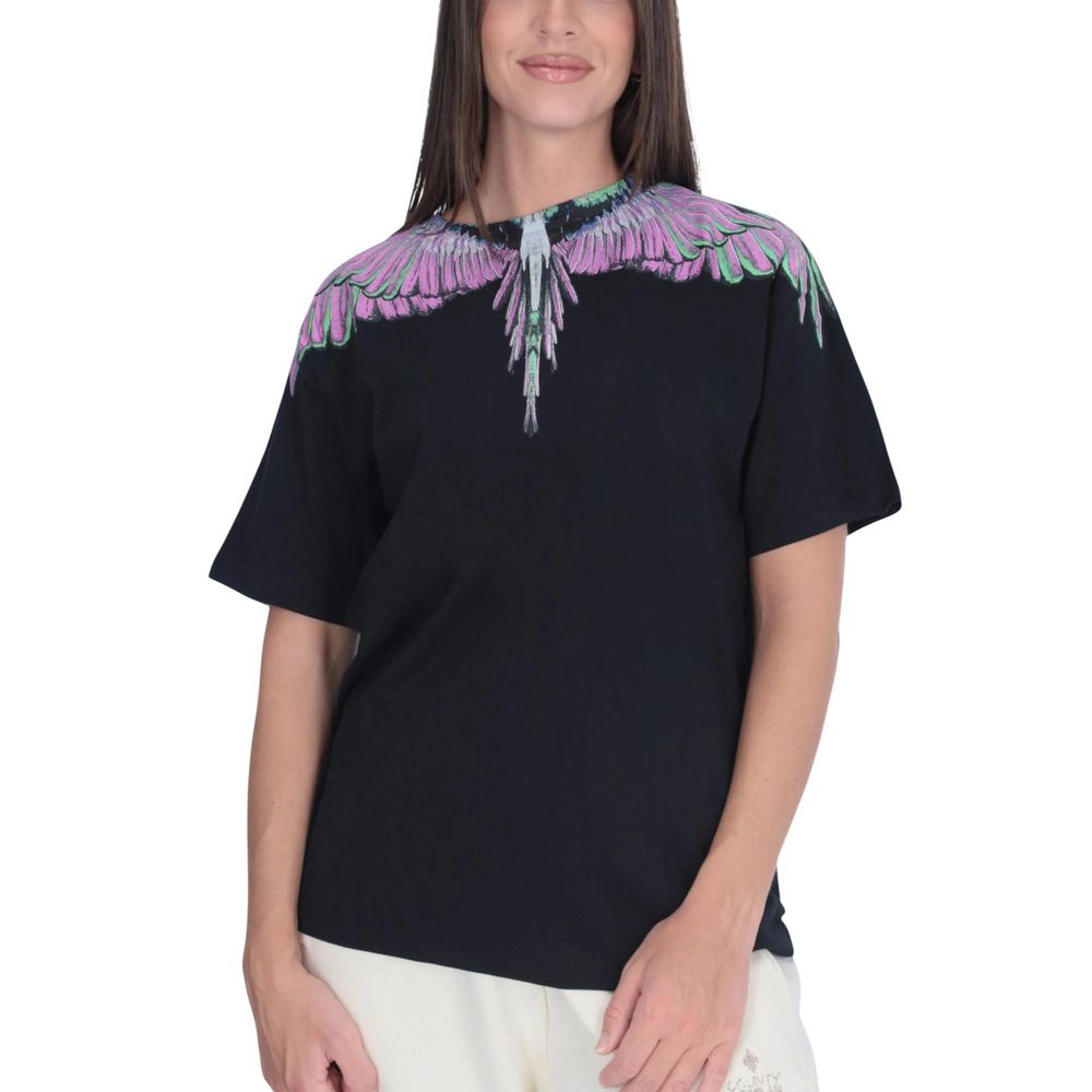 County of Milan Black Cotton T-Shirt