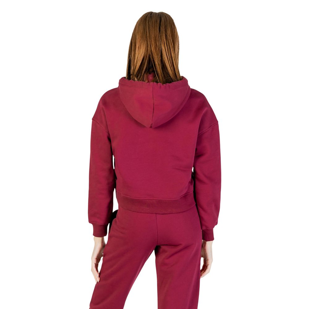 Icon Bordeaux Cotton Hoodie