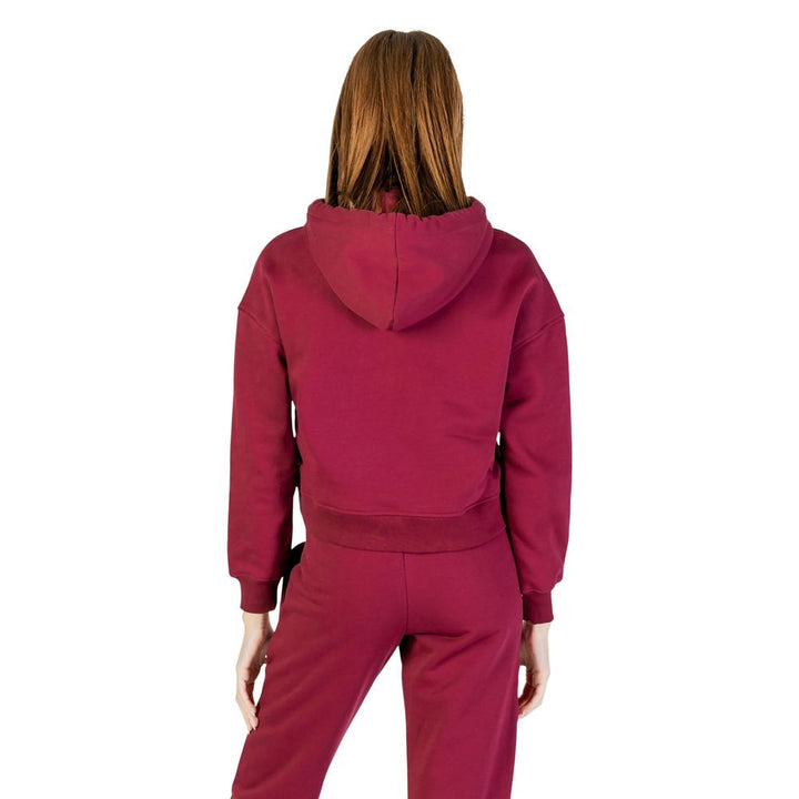 Icon Bordeaux Cotton Hoodie