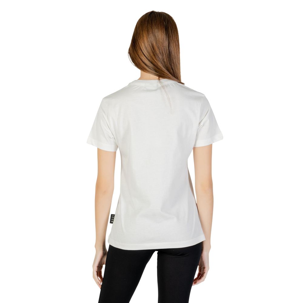 Icon Cream Cotton T-Shirt