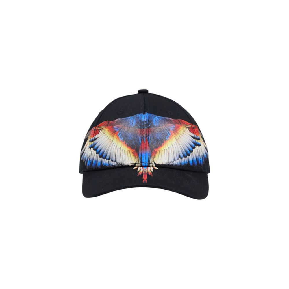 County of Milan Black Cotton Cap (Baseball Hat)