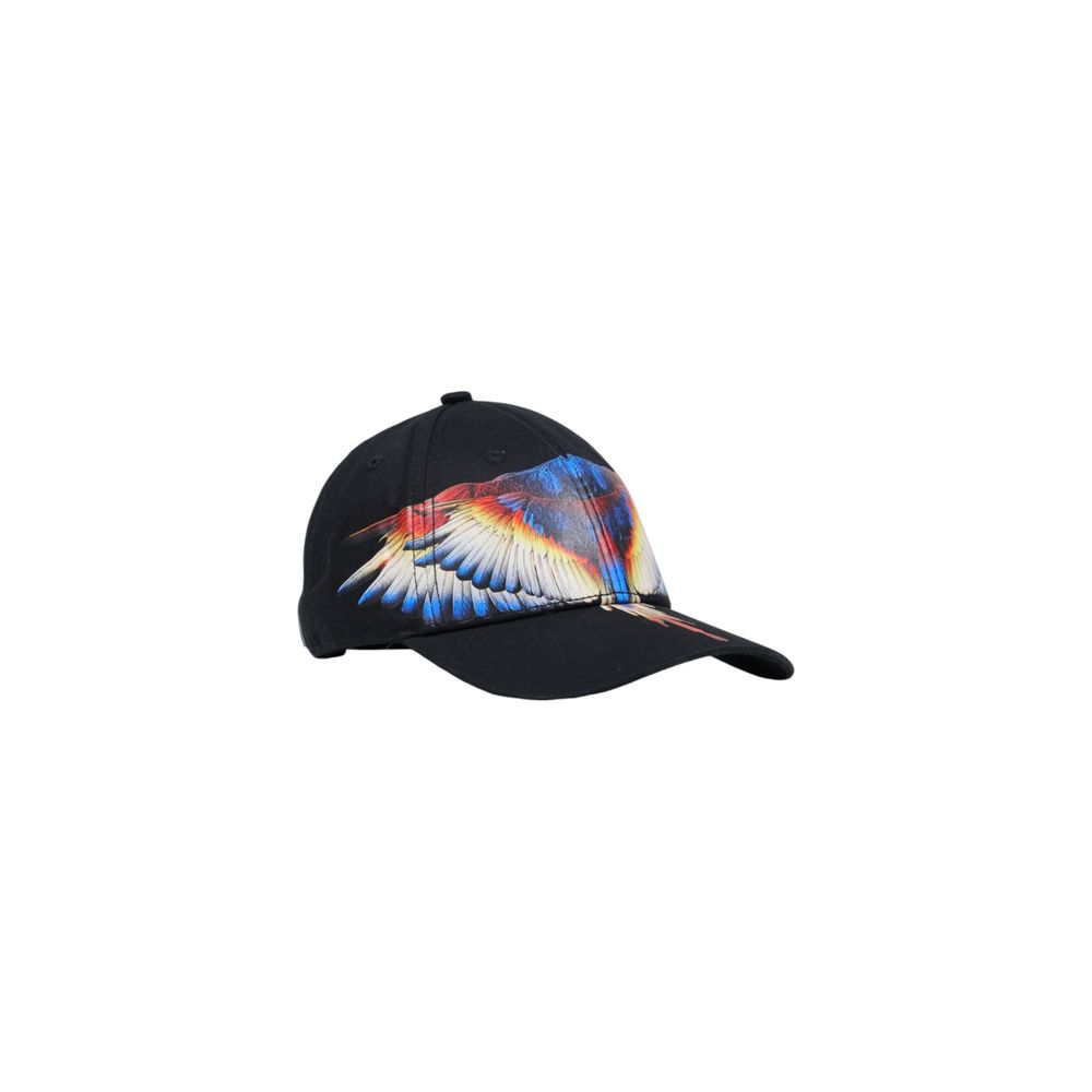 County of Milan Black Cotton Cap (Baseball Hat)