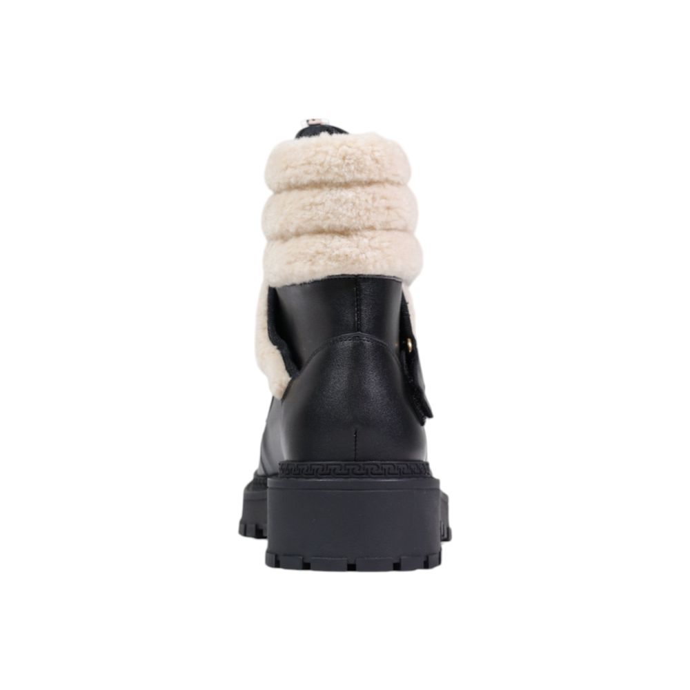 Liu Jo Black Artificial Leather Ankle Boots