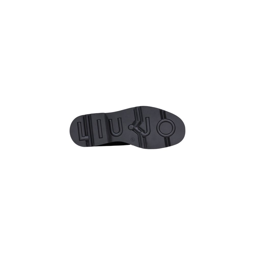 Liu Jo Black Artificial Leather Ankle Boots