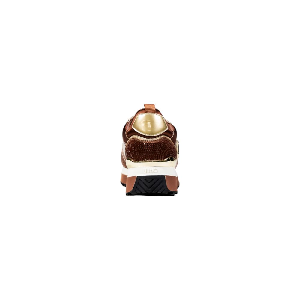 Liu Jo Brown Synthetic Chunky Sneakers