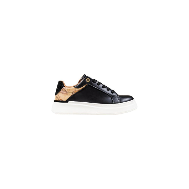 Alviero Martini Prima Classe Black Polyethylene Chunky Sneakers