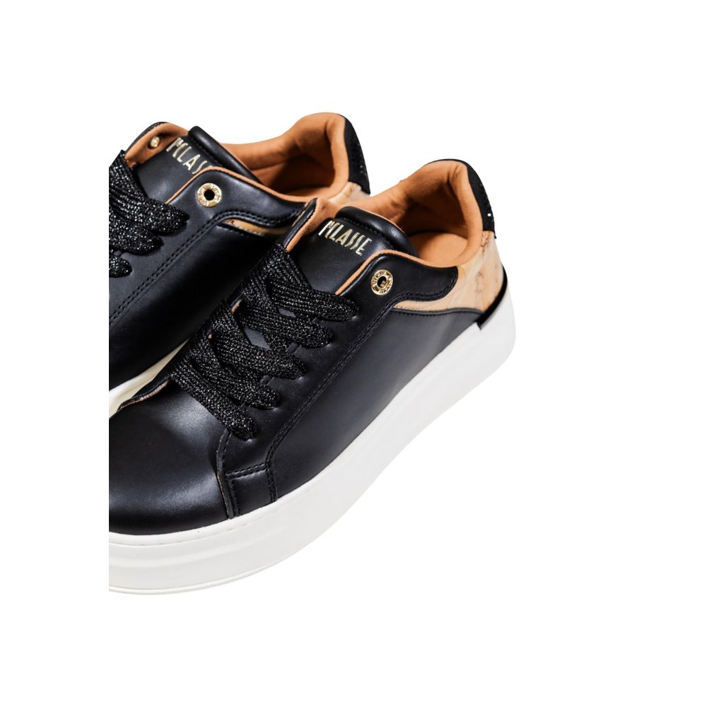 Alviero Martini Prima Classe Black Polyethylene Chunky Sneakers