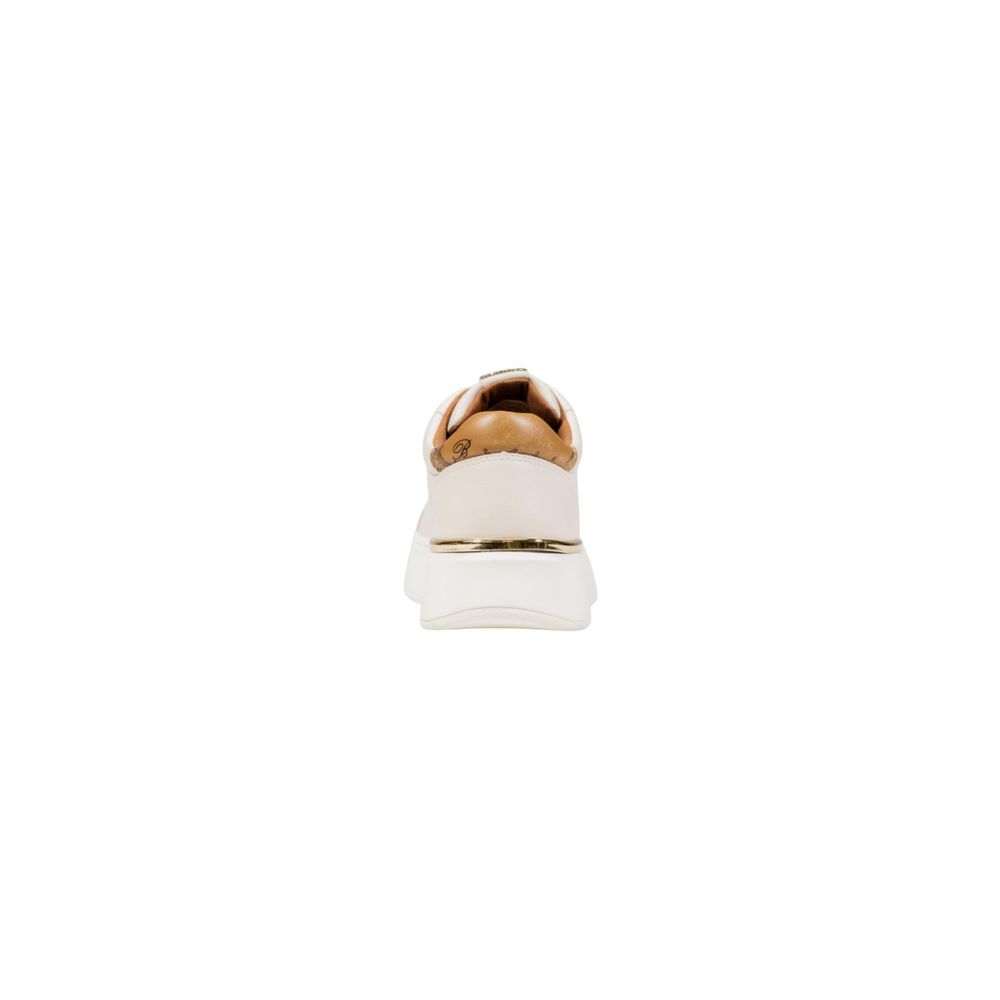 Alviero Martini Prima Classe White Polyethylene Chunky Sneakers
